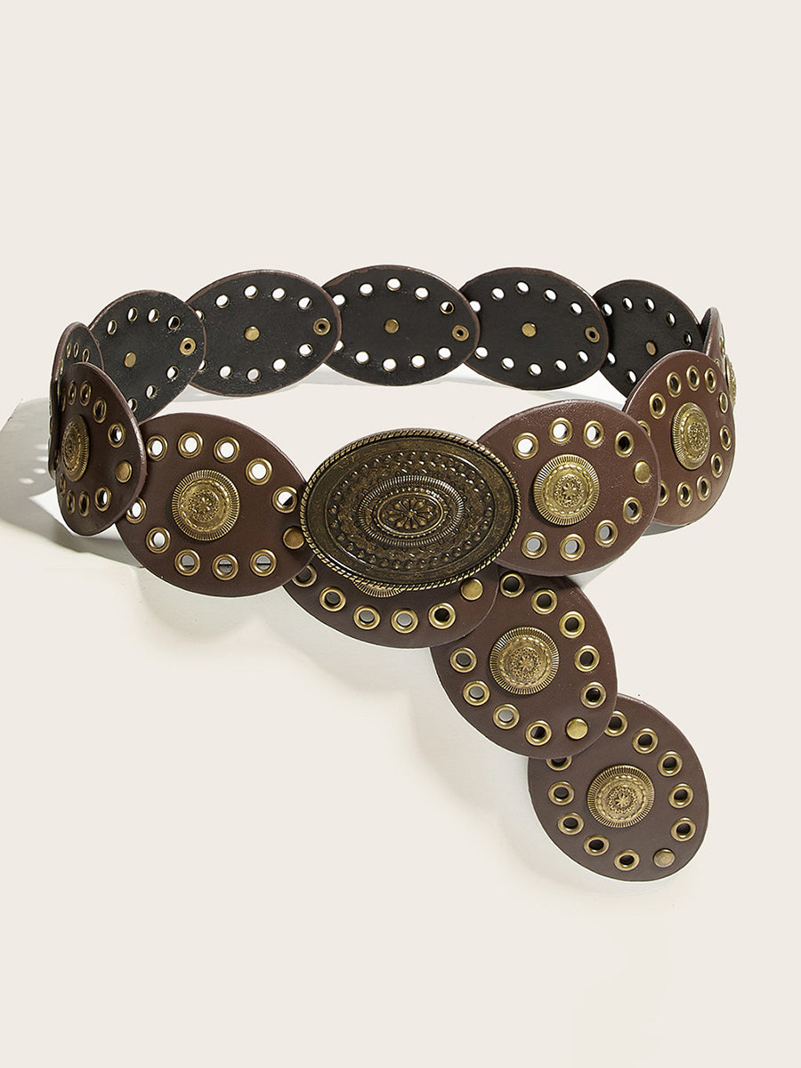Bohemian Style American Retro Faux Leather Belt