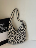Ethnic Style Hollow-out Beach Bag